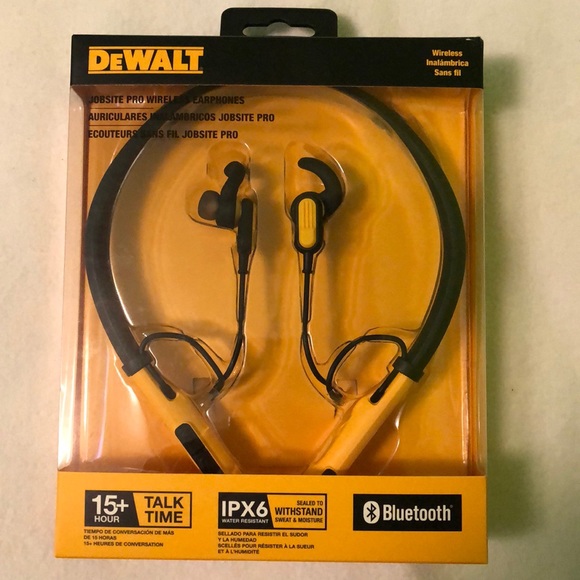 Dewalt Other Dewalt Jobsite Pro Wireless Earphones Poshmark